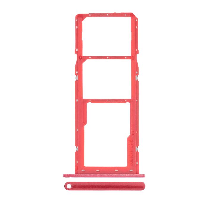 SIM-Kartenschacht Dual für Samsung Galaxy A11 (A115/ 2020) (Rot)