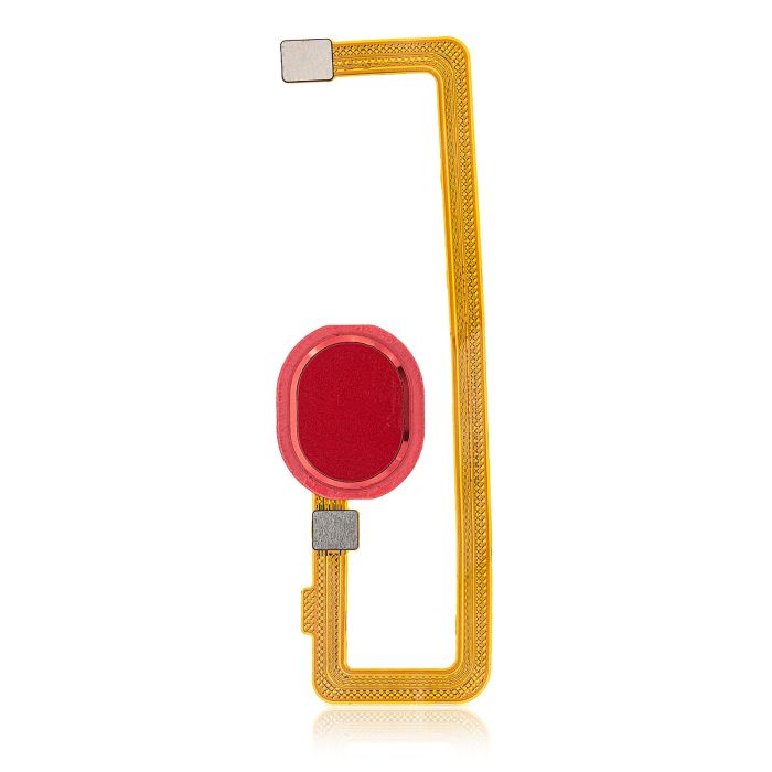 Fingerabdruck Leser mit Flexkabel für Samsung Galaxy A10s (A107/ 2019) (Rot)