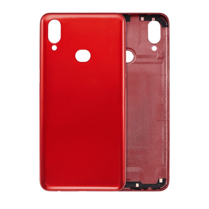 Rückglas für Samsung Galaxy A10S (A107/ 2019) (Aftermarket Plus) (Rot)