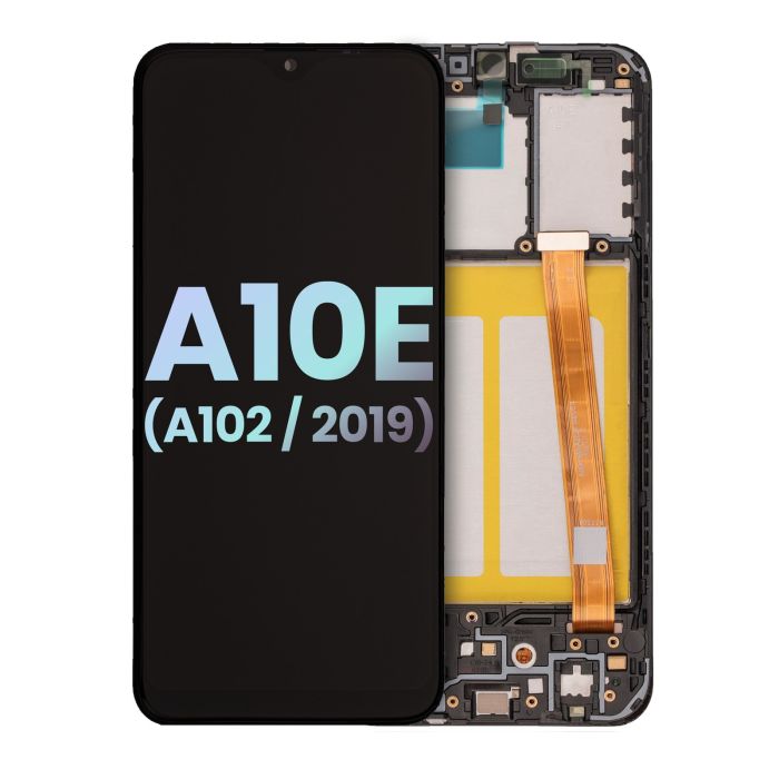 LCD Display mit Rahmen für Galaxy A10e (A102/ 2019) (Service Pack) (All Colors)