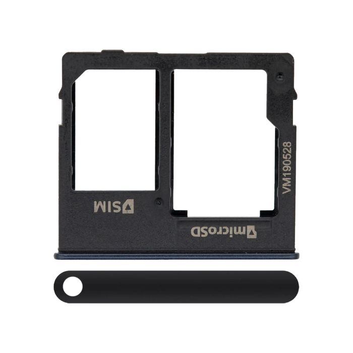 SIM-Kartenschacht Single für Samsung Galaxy A10e (A102/ 2019) (Schwarz)