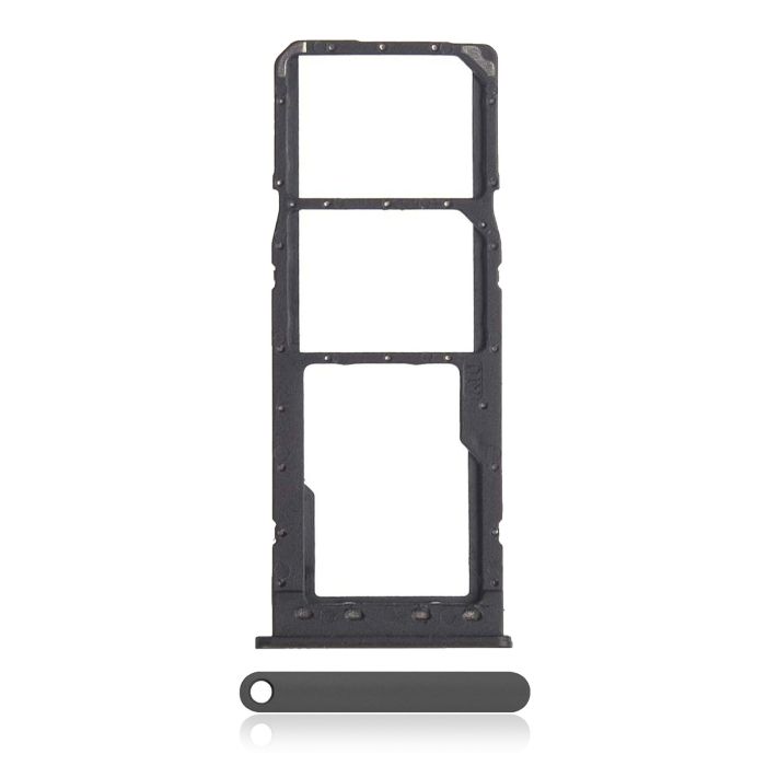 SIM-Kartenschacht Dual für Samsung Galaxy A10 (A105/ 2019) (Schwarz)