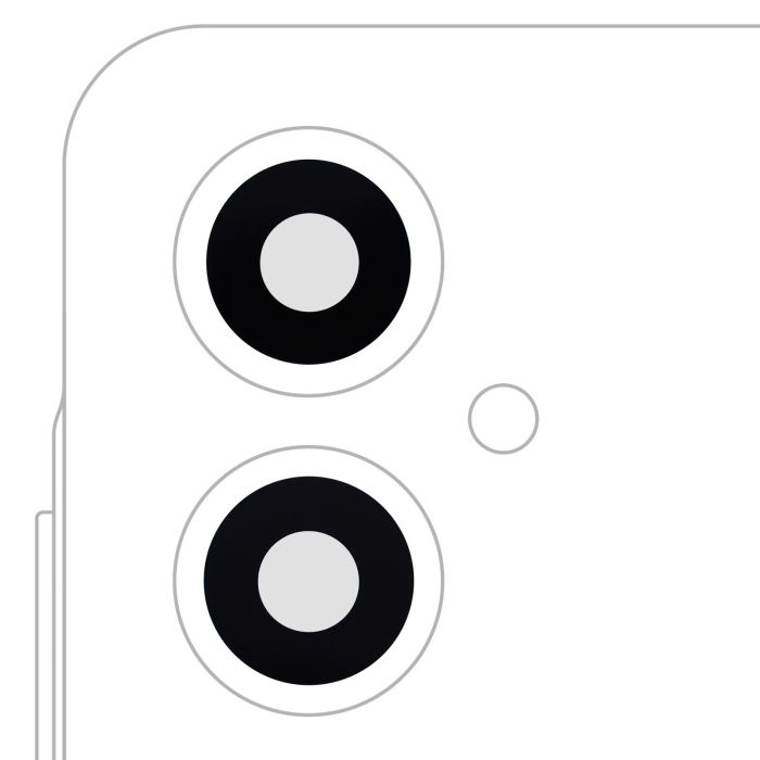 Rückkamera-Linse (nur Glas) mit Kleber für Samsung Galaxy A06 5G (A066/ 2025)
