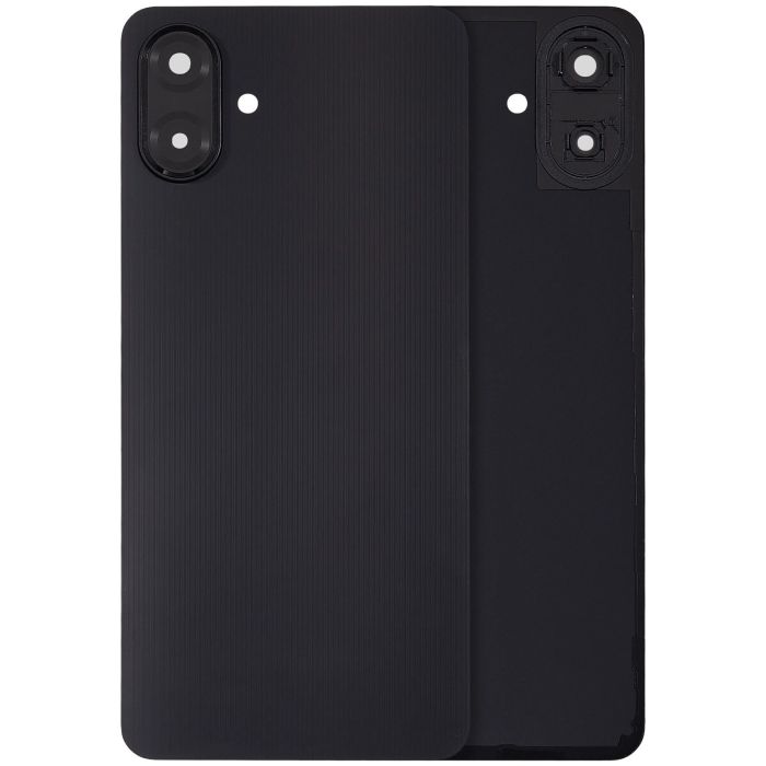 Rückseite Abdeckung mit Kameralinse für Galaxy A07 4G (Aftermarket Plus) (Grau)