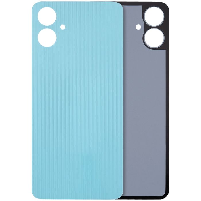 Rückseite Abdeckung mit Kameralinse für Galaxy A06 4G (Aftermarket Plus) (Blau)