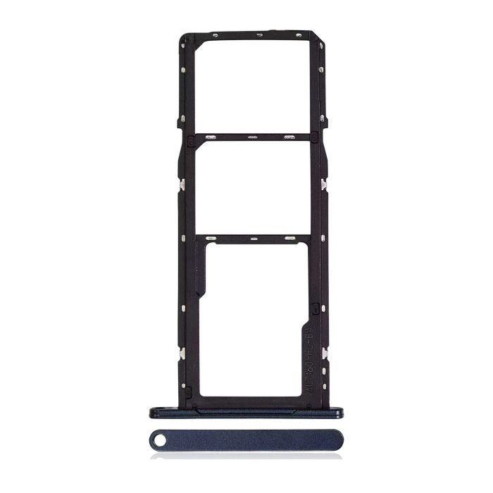 SIM-Kartenschacht Dual für Samsung Galaxy A06 (A065/ 2024) (Premium) (Schwarz)