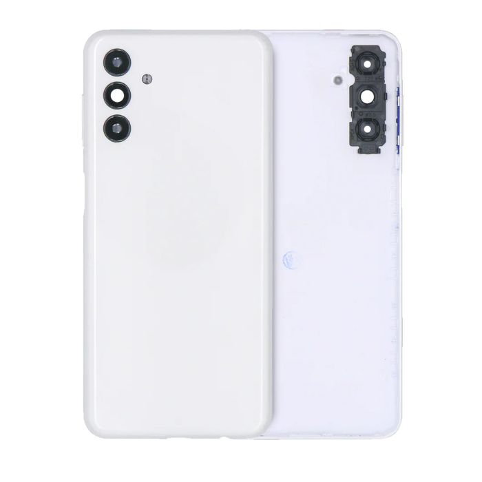 Rückglas mit Kameralinse für Samsung Galaxy A04s (Service Pack) (Weiß)