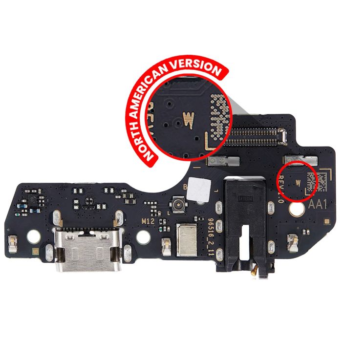 Ladebuchse Platine mit Kopfhörerbuchse für Galaxy A03S (A037U/ 2021)