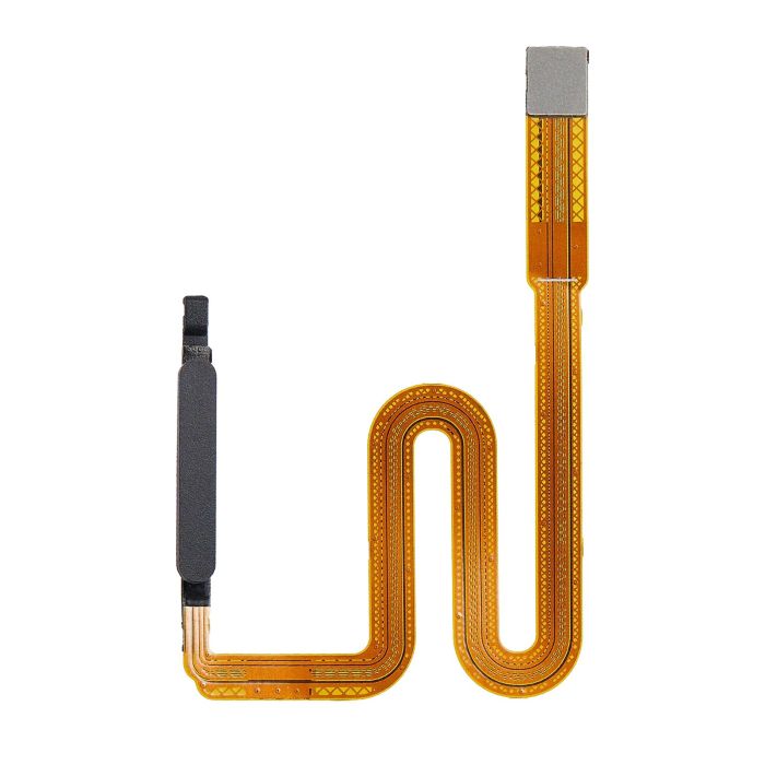 Fingerabdruck Leser mit Flexkabel für Galaxy A03S (A037F/ 2021) (Schwarz)