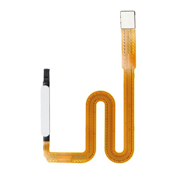 Fingerabdruck Leser mit Flexkabel für Samsung Galaxy A03S (A037F/ 2021) (Weiß)