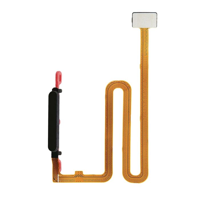 Fingerabdruck Leser mit Flexkabel für Galaxy A03S (A037U/ 2021) (Schwarz)