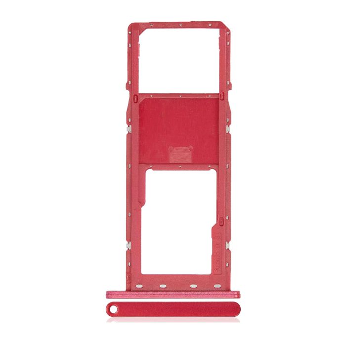 SIM-Kartenschacht Single für Samsung Galaxy A03S (A037F/ 2021) (Rot)