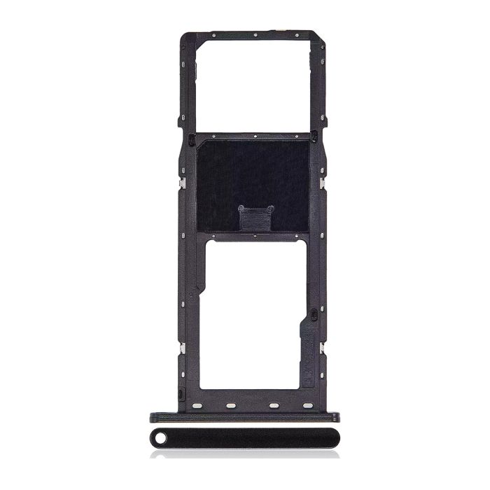 SIM-Kartenschacht Single für Samsung Galaxy A03S (A037F/ 2021) (Schwarz)