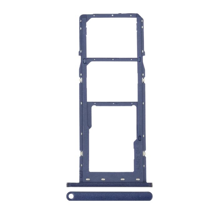 SIM-Kartenschacht Dual für Samsung Galaxy A03S (A037F/ 2021) (Blau)