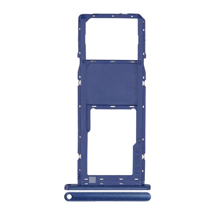 SIM-Kartenschacht Single für Samsung Galaxy A03S (A037F/ 2021) (Blau)