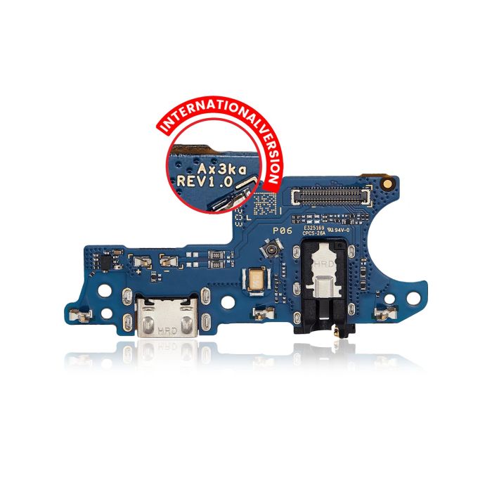 Ladebuchse Platine mit Kopfhörerbuchse für Galaxy A03 (A035/ 2021) (PART #Ax3ka)