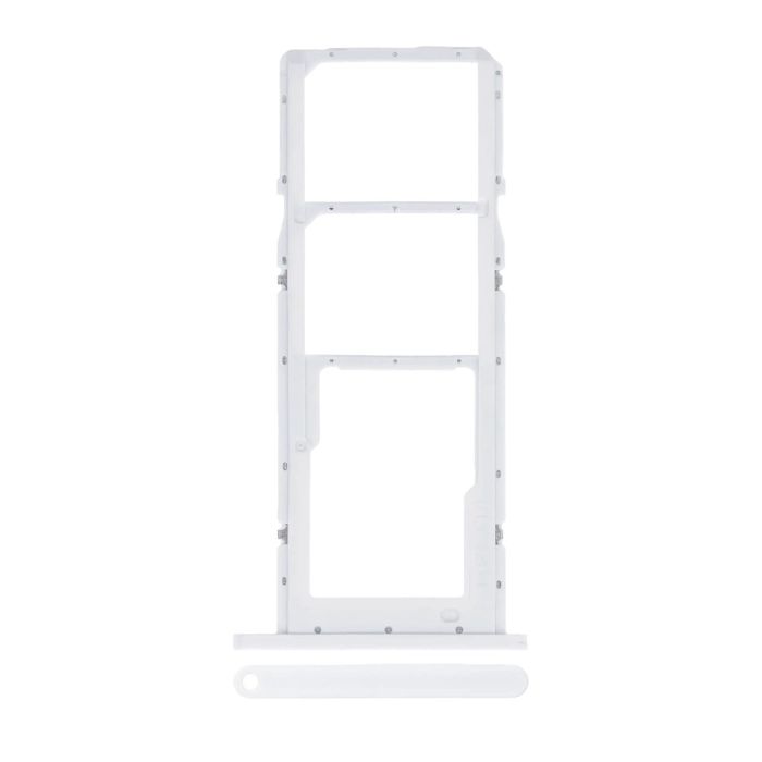 SIM-Kartenschacht Dual für Galaxy A02S (A025/ 2020)/ A03 (A035/ 2021) (Weiß)