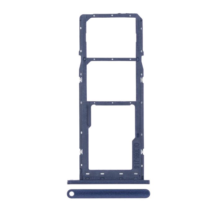 SIM-Kartenschacht Dual für Galaxy A02S (A025/ 2020)/ A03 (A035/ 2021) (Blau)