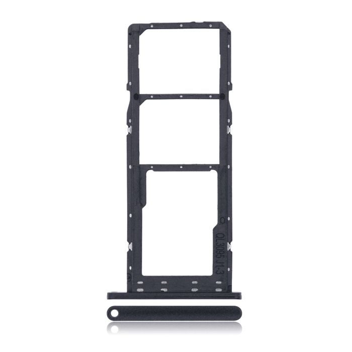 SIM-Kartenschacht Dual für Galaxy A02S (A025/ 2020)/ A03 (A035/ 2021) (Schwarz)