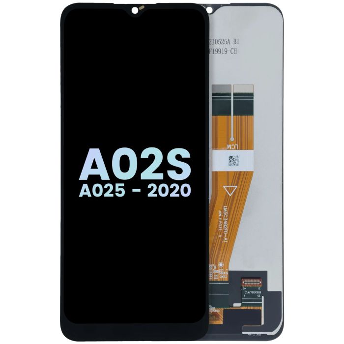 LCD Display ohne Rahmen für Galaxy A02s (A025F/ 2020) (Service Pack)
