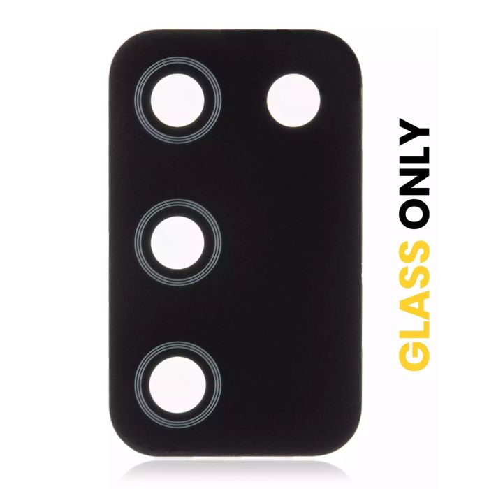 Rückkamera-Linse (nur Glas) mit Kleber für Galaxy A02s (A025/ 2020) (10er Pack)