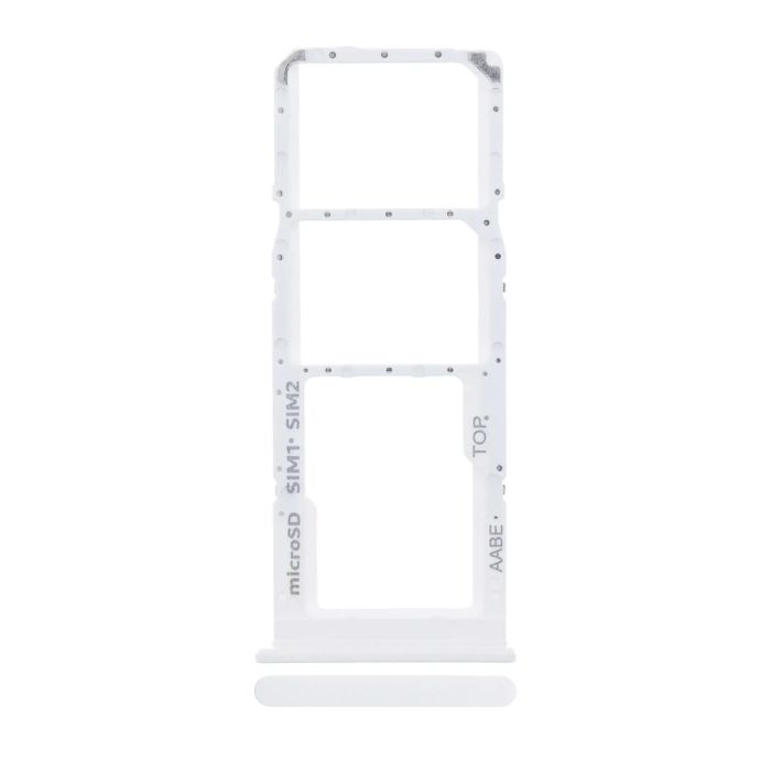 SIM-Kartenschacht Dual für Samsung Galaxy A02 (A022/ 2020) (Weiß)