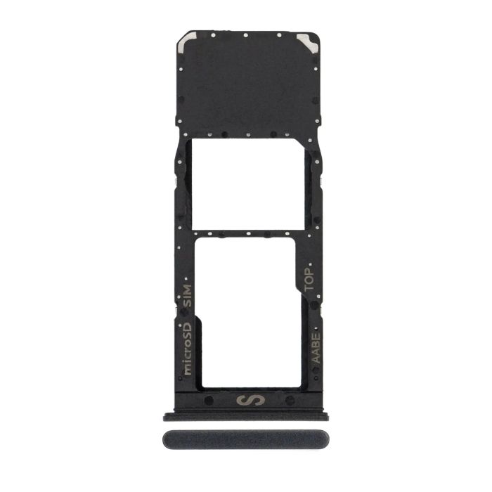 SIM-Kartenschacht Single für Samsung Galaxy A02 (A022/ 2020) (Schwarz)