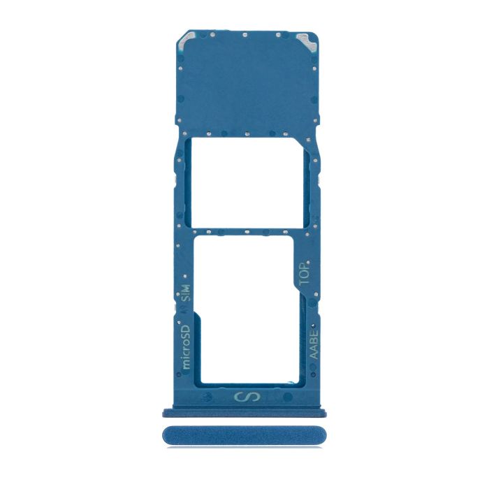 SIM-Kartenschacht Single für Samsung Galaxy A02 (A022/ 2020) (Blau)