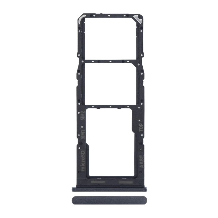 SIM-Kartenschacht Dual für Samsung Galaxy A02 (A022/ 2020) (Schwarz)