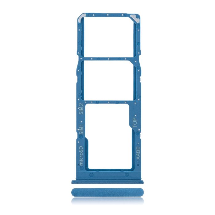 SIM-Kartenschacht Dual für Samsung Galaxy A02 (A022/ 2020) (Blau)