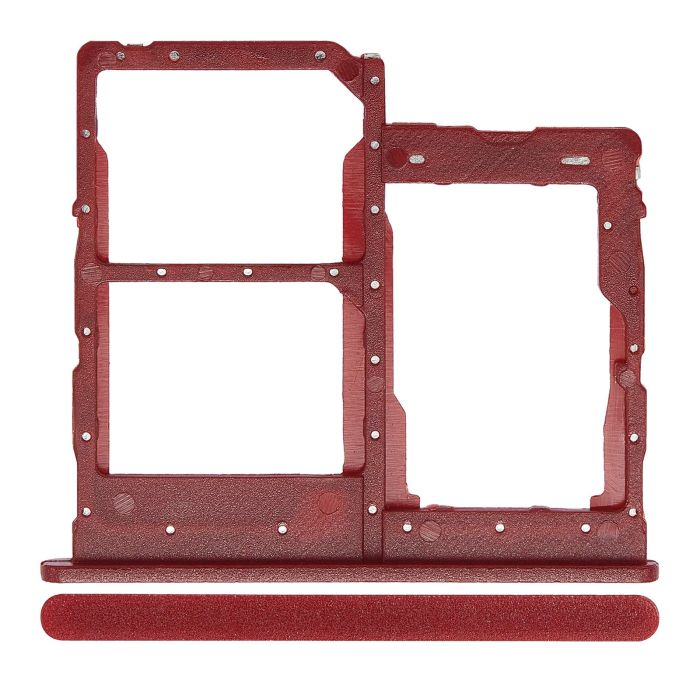 SIM-Kartenschacht Dual für Samsung Galaxy A01 Core (A013/ 2020) (Rot)
