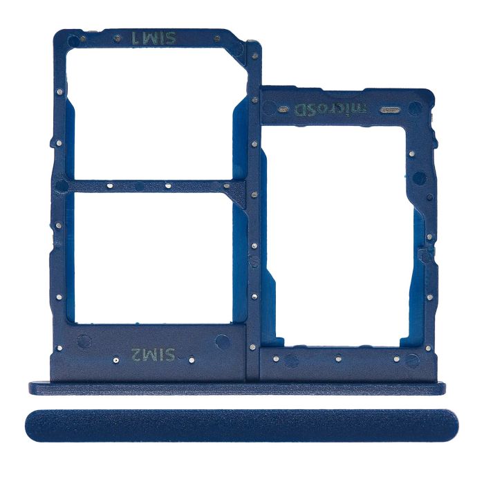 SIM-Kartenschacht Dual für Samsung Galaxy A01 Core (A013/ 2020) (Blau)