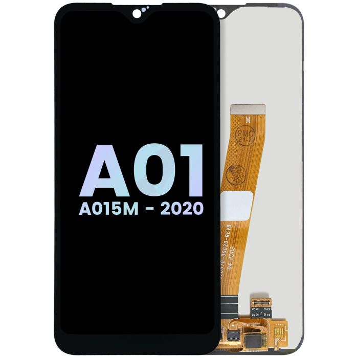 LCD Display ohne Rahmen für Galaxy A01 (A015M/ 2020) (Service Pack) (All Colors)