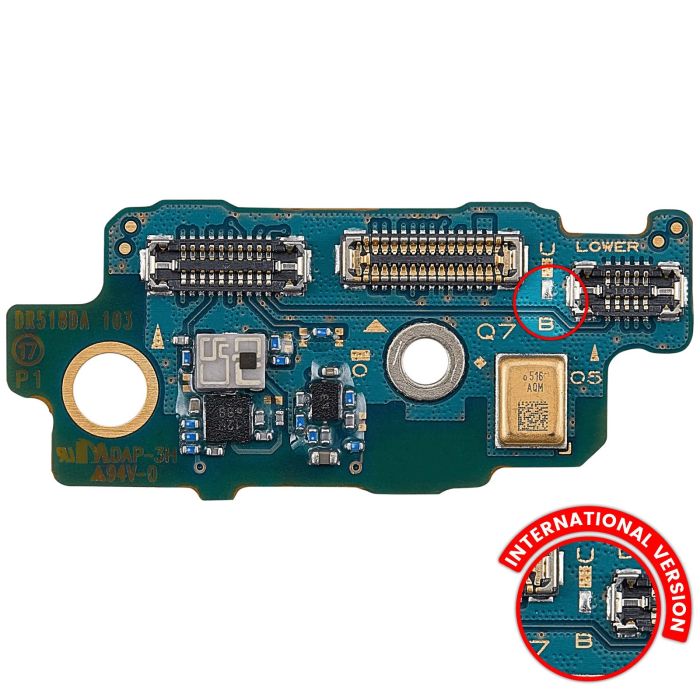 Mikrofon PCB Platine für Galaxy Z Fold 7 (F966B) (Internationale Version)