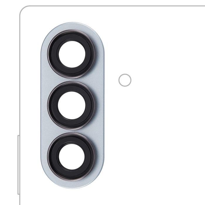 Rückkamera-Linse mit Rahmen Ring für Samsung Galaxy Z Fold 7 (F966) (Mint)