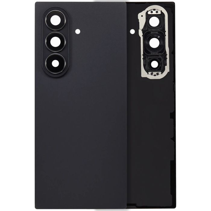 Rückglas mit Kameralinse für Galaxy Z Fold 7 5G (F966) (ohne Logo) (Jet Black)