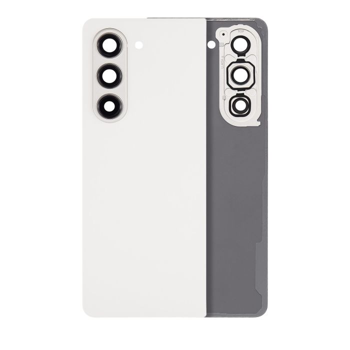 Rückglas mit Kameralinse für Samsung Galaxy Z Fold 5 (Service Pack) (Cream)