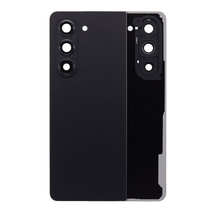 Rückglas mit Kameralinse für Samsung Galaxy Z Fold 5 5G (F946) (Phantom Black)