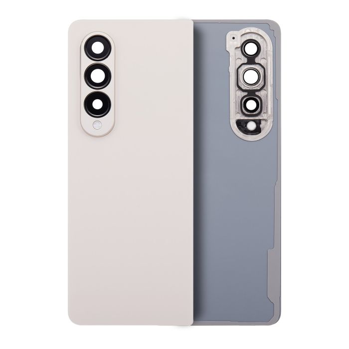 Rückglas mit Kameralinse für Samsung Galaxy Z Fold 4 (F936) (Beige)
