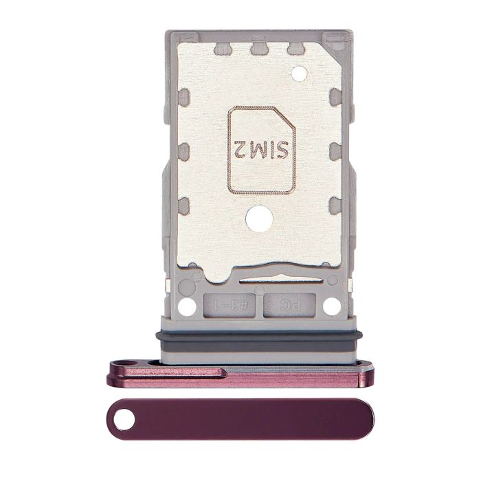 SIM-Kartenschacht Dual für Samsung Galaxy Z Fold 4 (F936) (Burgundy)