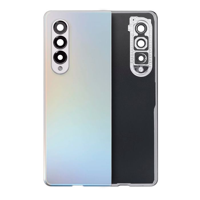 Rückglas mit Kameralinse für Galaxy Z Fold 3 5G (F926) (Phantom Silver)