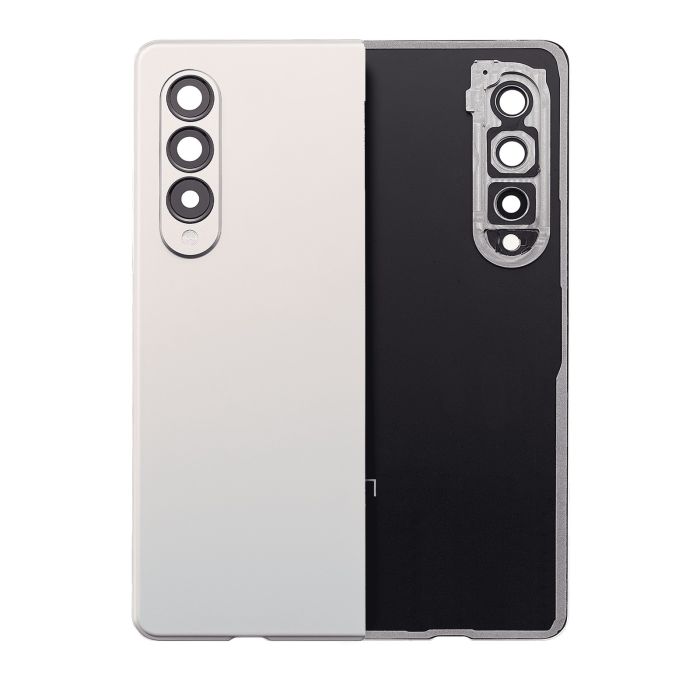 Rückglas mit Kameralinse für Galaxy Z Fold 3 5G (Premium) (Phantom Silver)