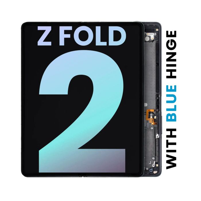 Innen OLED Display mit Rahmen für Galaxy Z Fold 2 5G (US & International)