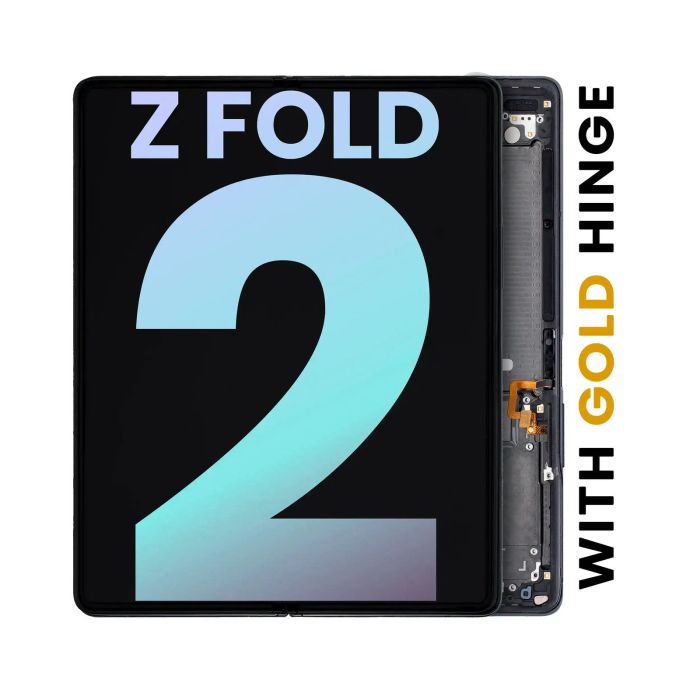 Innen OLED Display mit Rahmen für Galaxy Z Fold 2 5G (Service Pack) Nr.2
