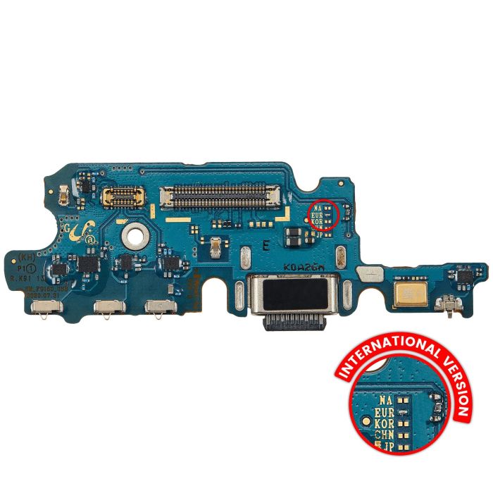 Lade Platine mit Mikrofon für Galaxy Z Fold 2 5G (Premium)
