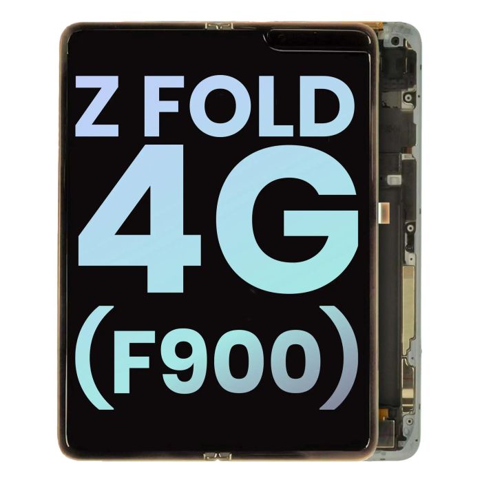 Innen OLED Display mit Rahmen für Galaxy Z Fold 4G (F900) (Service Pack)
