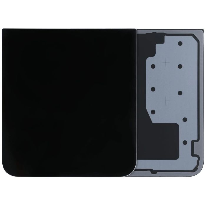 Bottom Rückseite Abdeckung für Galaxy Z Flip 7 FE 5G (Service Pack) (Schwarz)