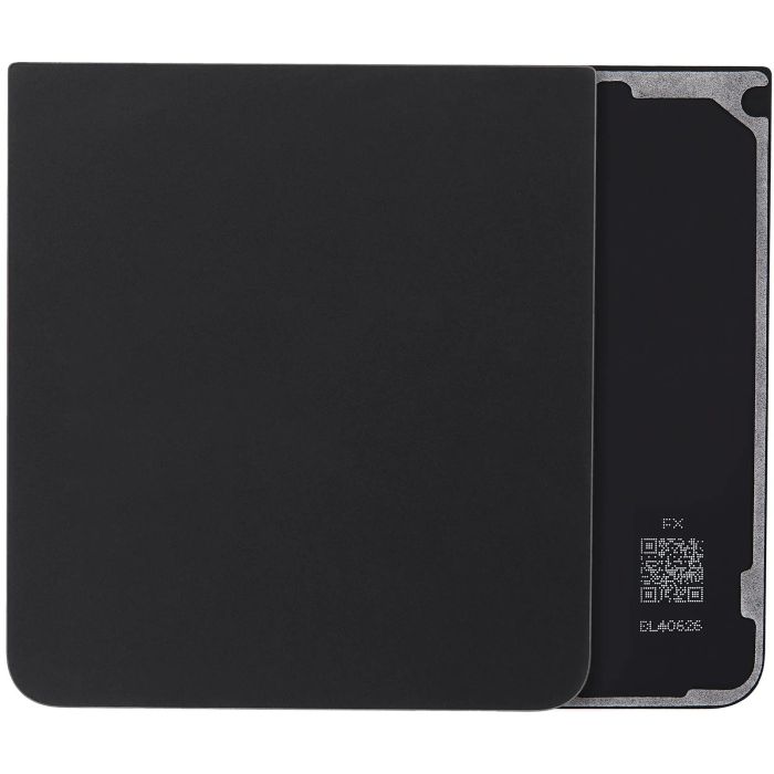 Bottom Rückglas für Galaxy Z Flip 7 5G (F766) (ohne Logo) (Jet Black)