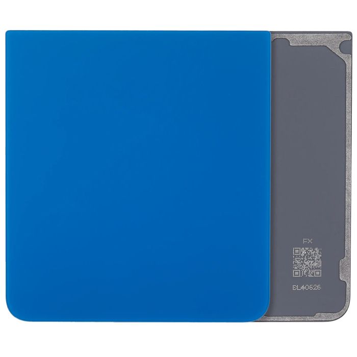 Bottom Rückglas für Galaxy Z Flip 7 5G (F766) (ohne Logo) (Blue Shadow)