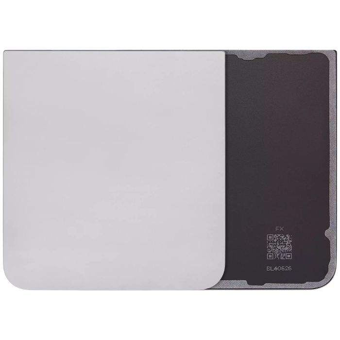 Rückglas für Samsung Galaxy Z Flip 6 5G (Aftermarket Plus) (Silver Shadow)